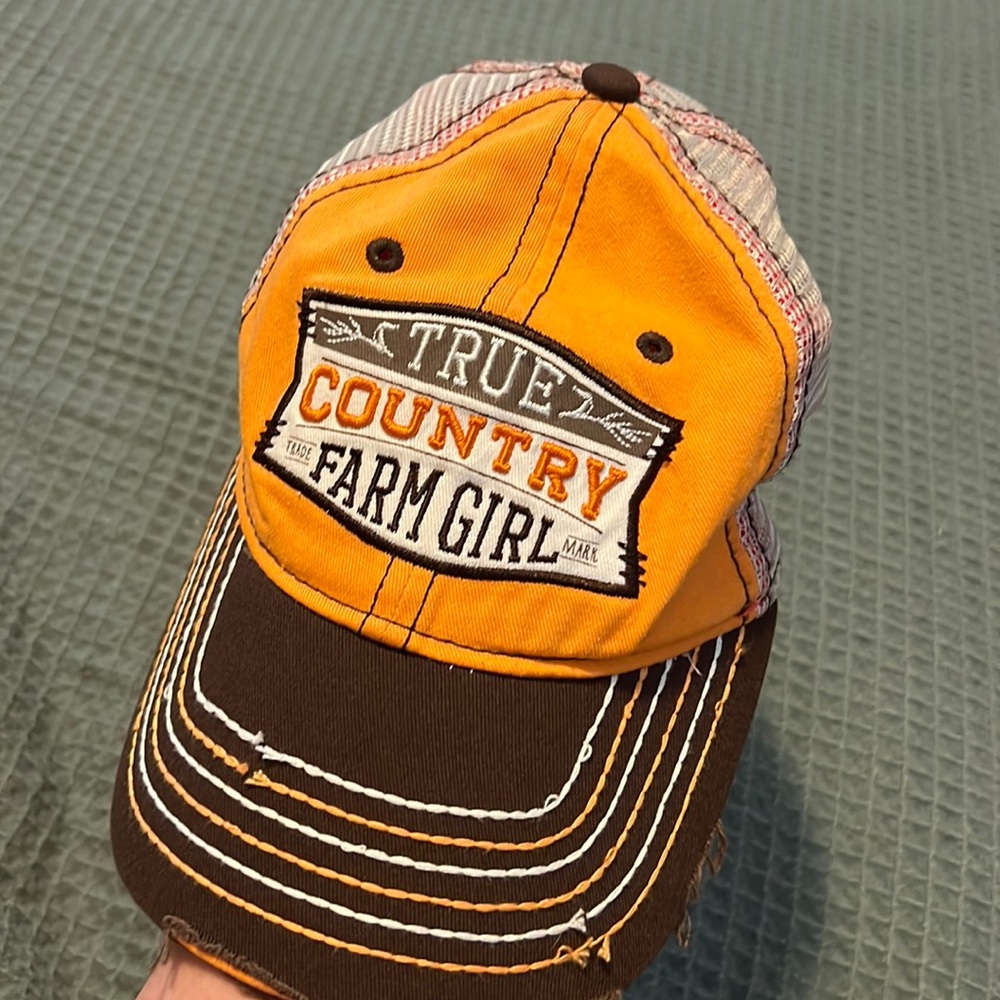 Super cute Farm Girl adjustable hat